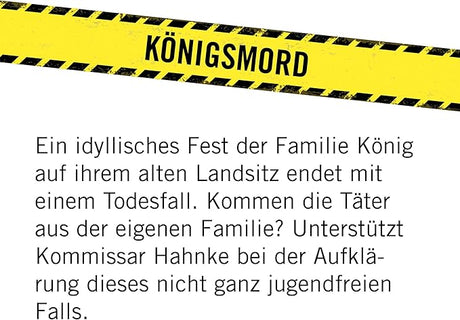 Königsmord - Krimispiel