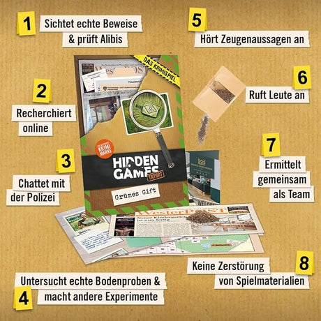 Grünes Gift - Krimispiel