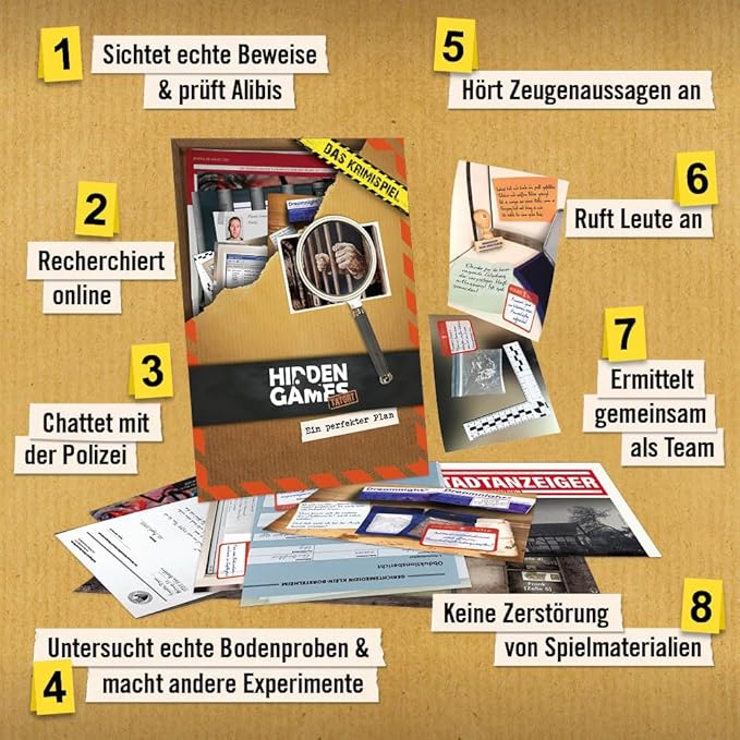 Ein perfekter Plan - Krimispiel