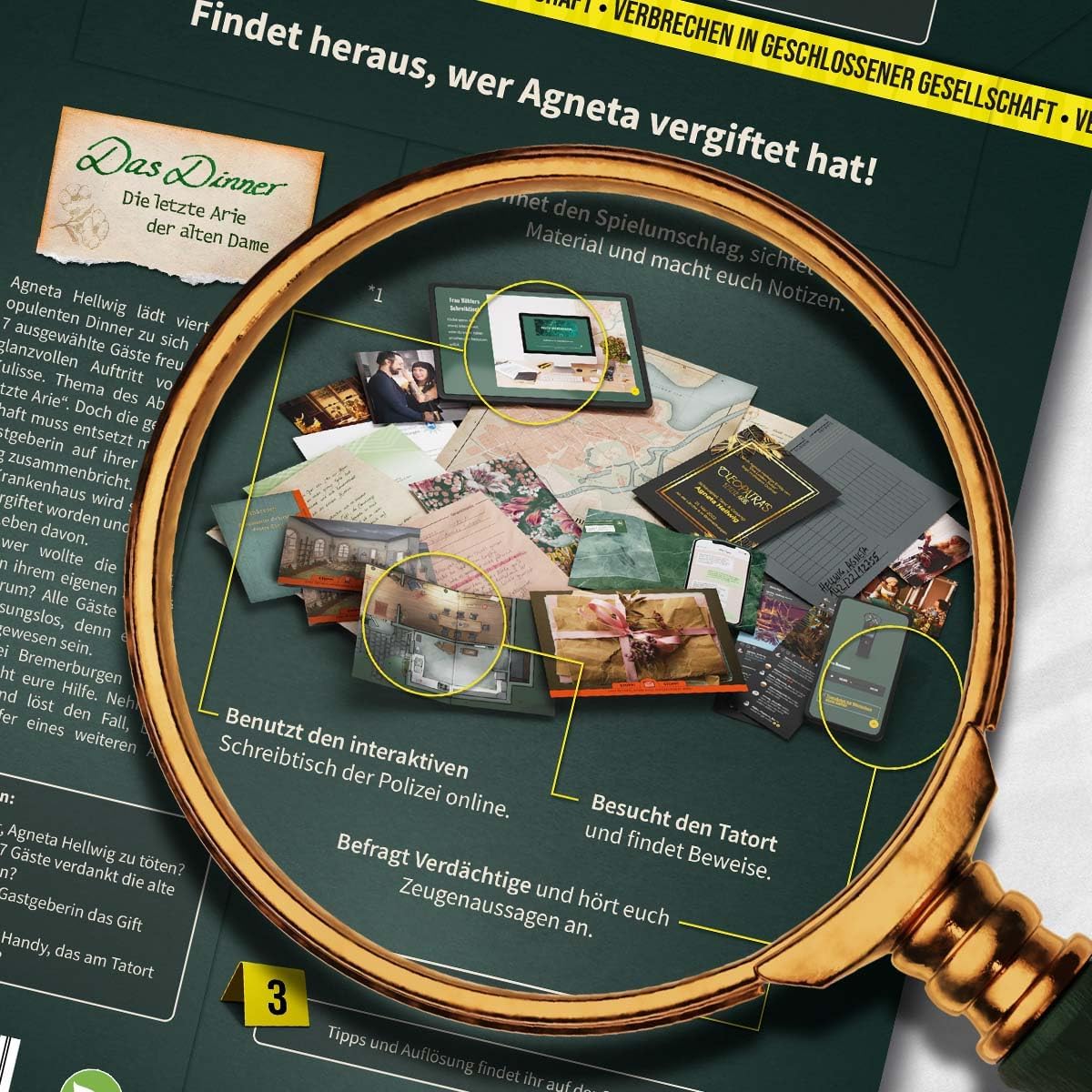 Das Dinner -  Die letzte Arie der alten Dame - Krimispiel