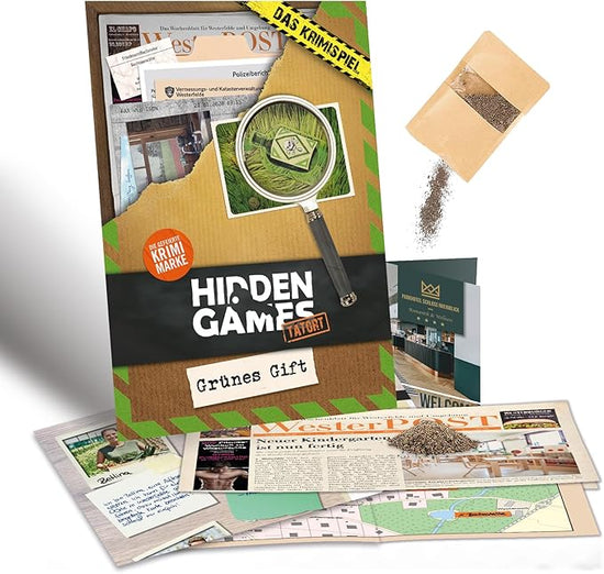 Hidden Games - Grünes Gift - Krimispiel