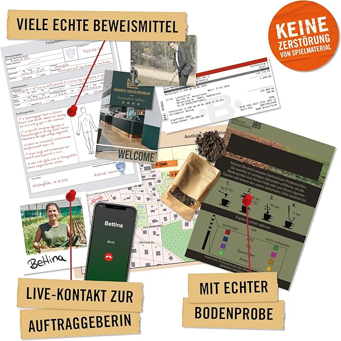 Grünes Gift - Krimispiel