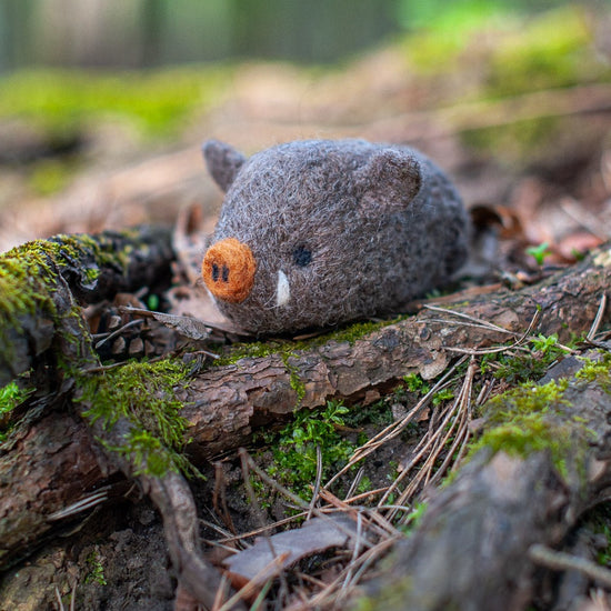 Agna Wool - Wildschwein - Bastelset Filz