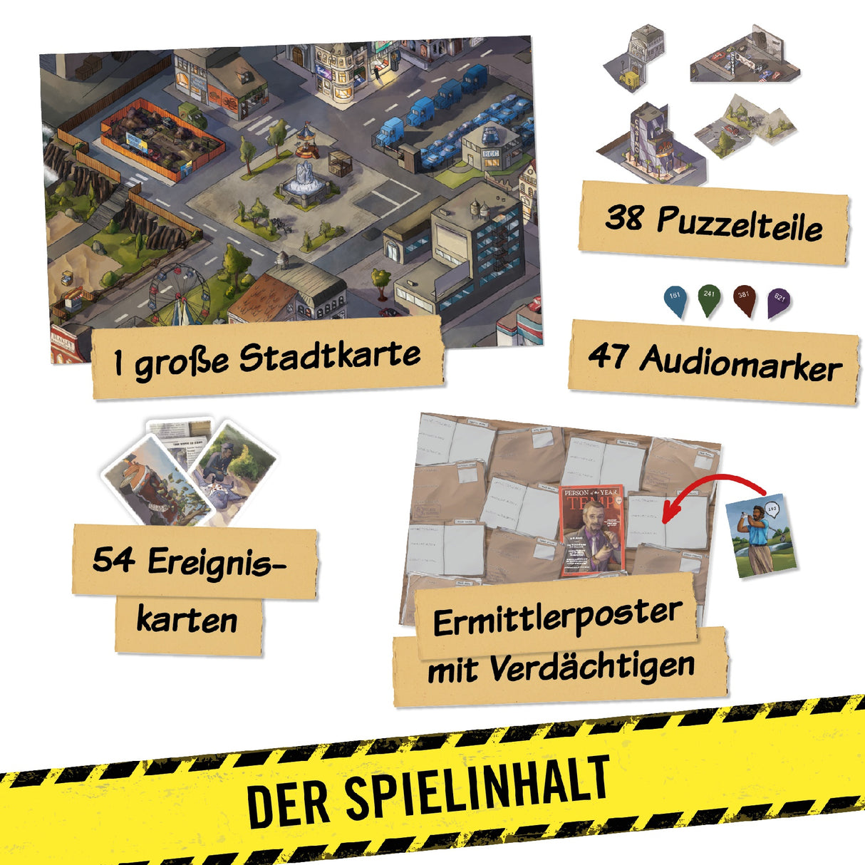 Wer hat Mr. Reed getötet? - Krimispiel
