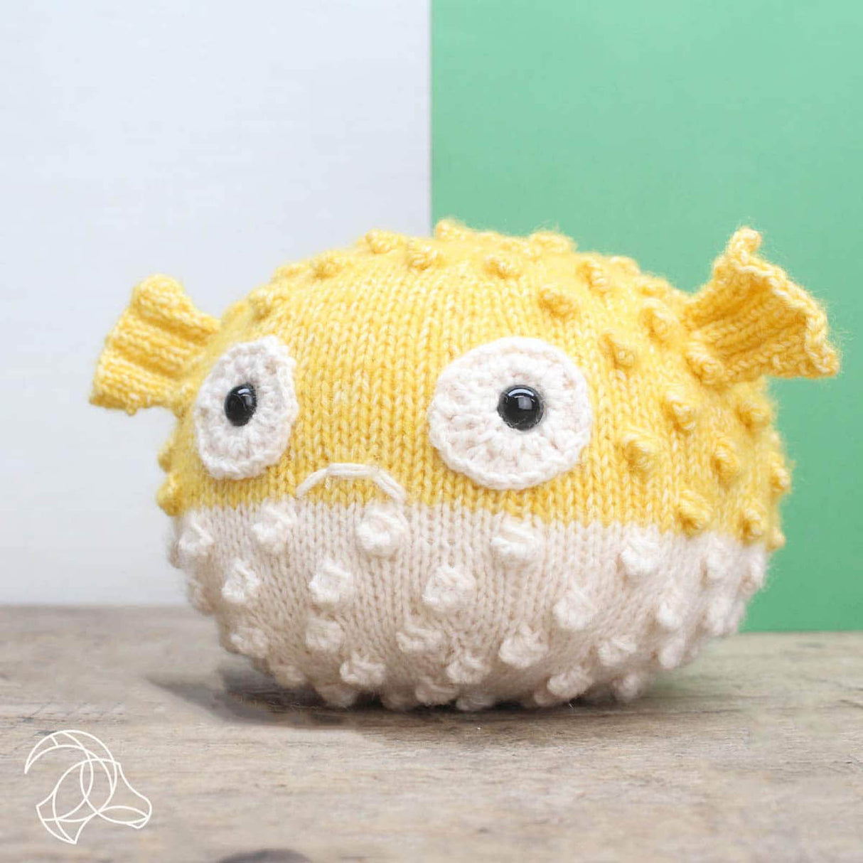 Poisson-globe barbu - Kit tricot