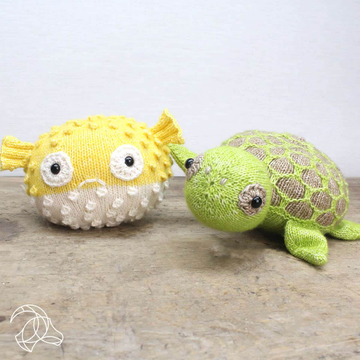 Poisson-globe barbu - Kit tricot