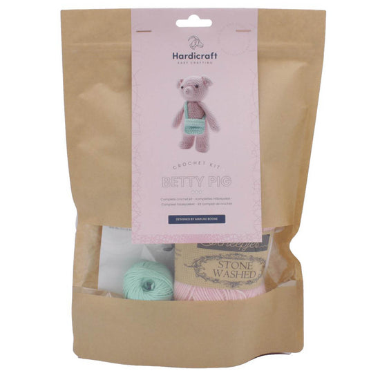 Hardicraft - Betty Cochon - kit de crochet
