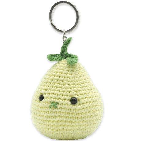 Taschenanhänger Birne - Häkelset