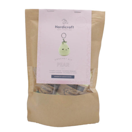 Taschenanhänger Birne - Häkelset