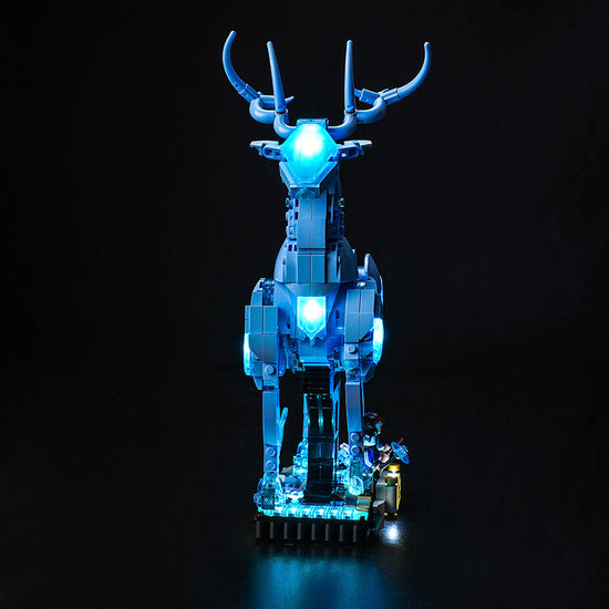 BrickBling - LED Licht Set für LEGO Harry Potter: Expecto Patronum (76414) inkl. Fernbedienung