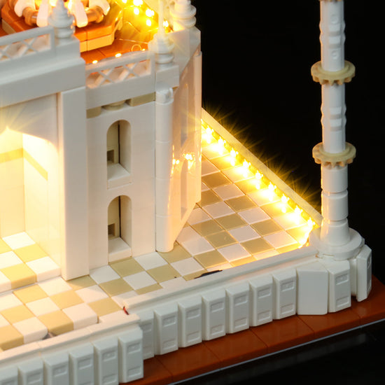 BrickBling - LED Licht Set für LEGO Taj Mahal (21056) inkl. Fernbedienung