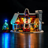 LED Licht Set für LEGO Besuch des Weihnachtsmanns (10293)