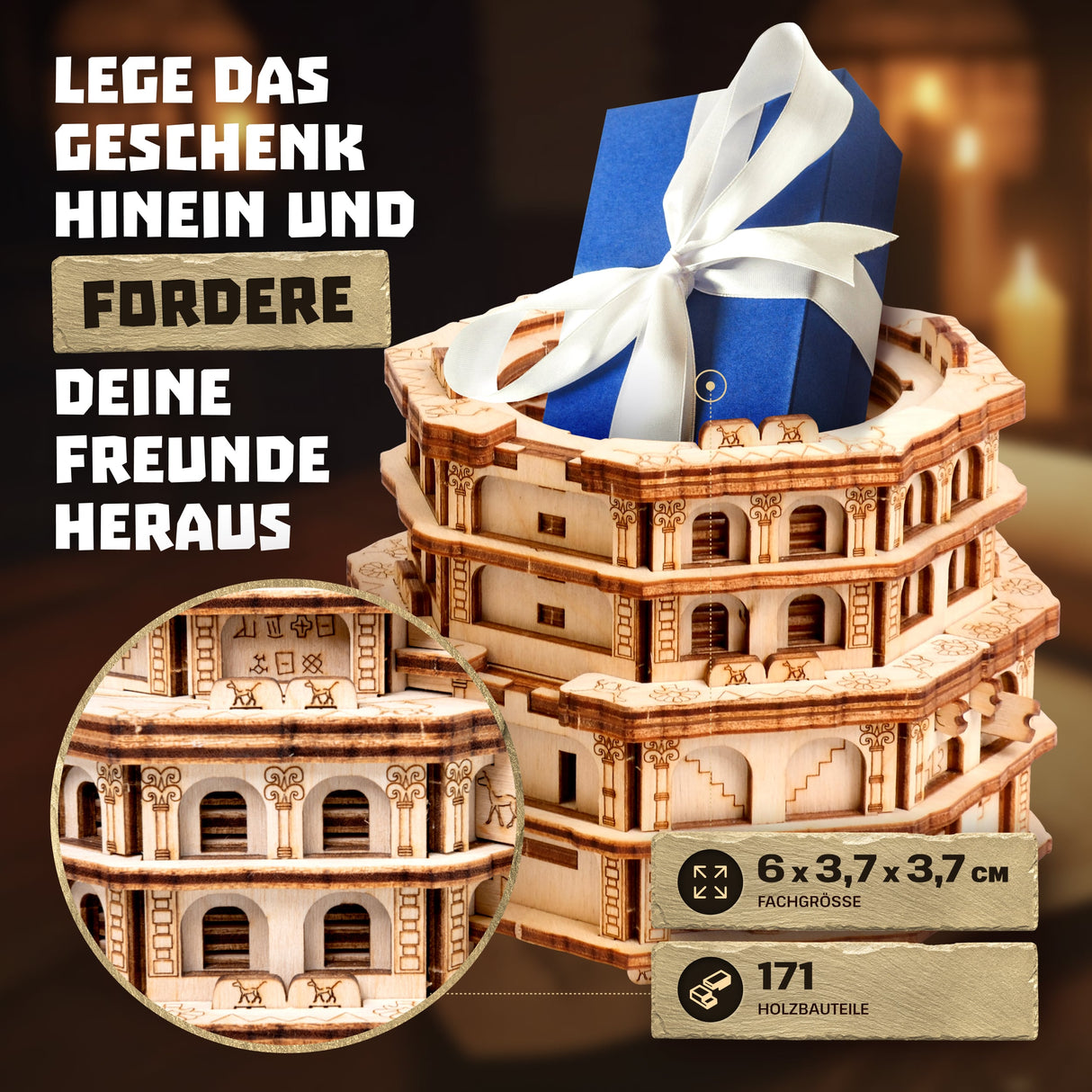 Quest Tower Babylon - Boîte à puzzle