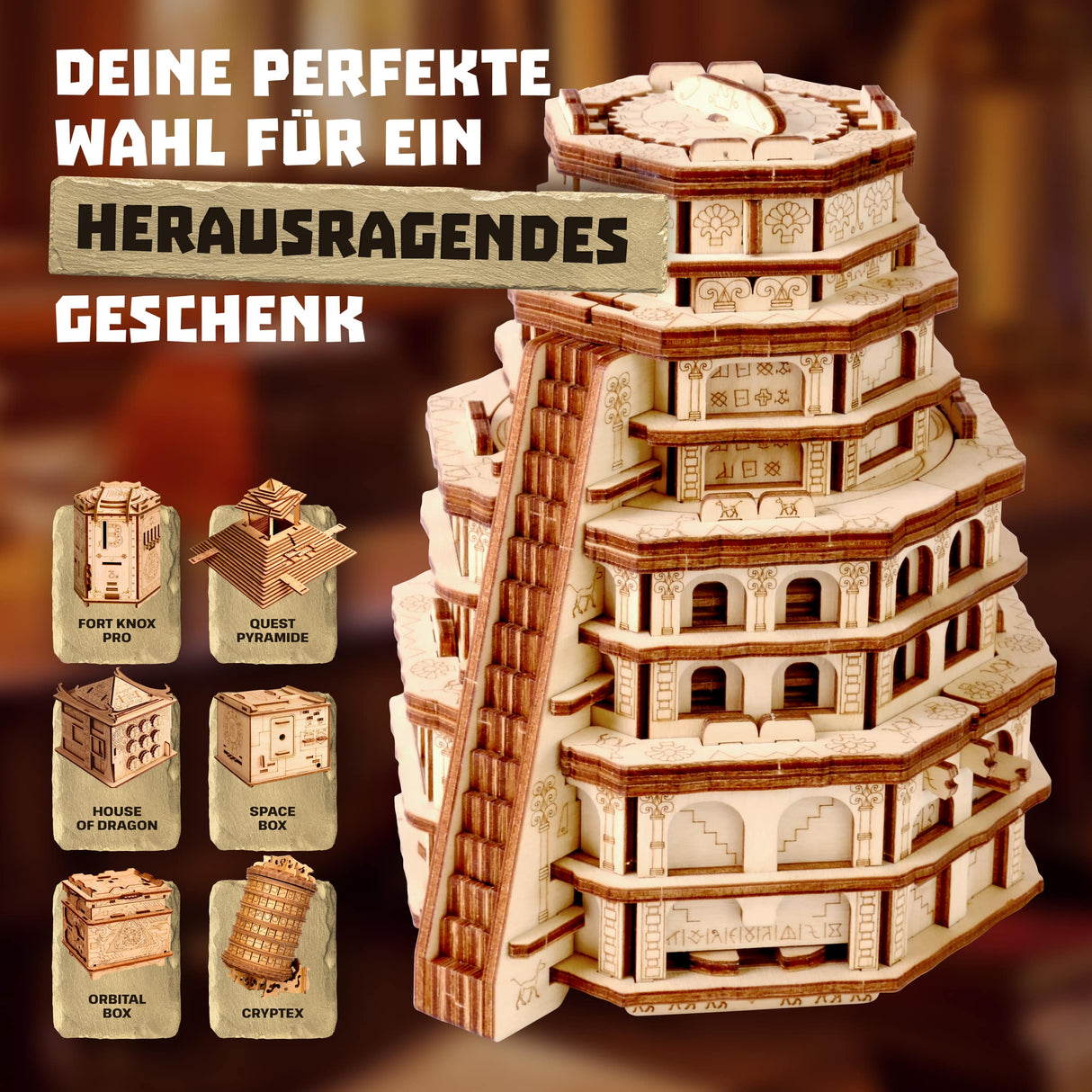Quest Tower Babylon - Boîte à puzzle