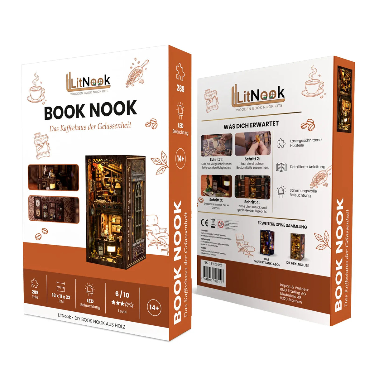 Das Kaffeehaus der Gelassenheit - Book Nook