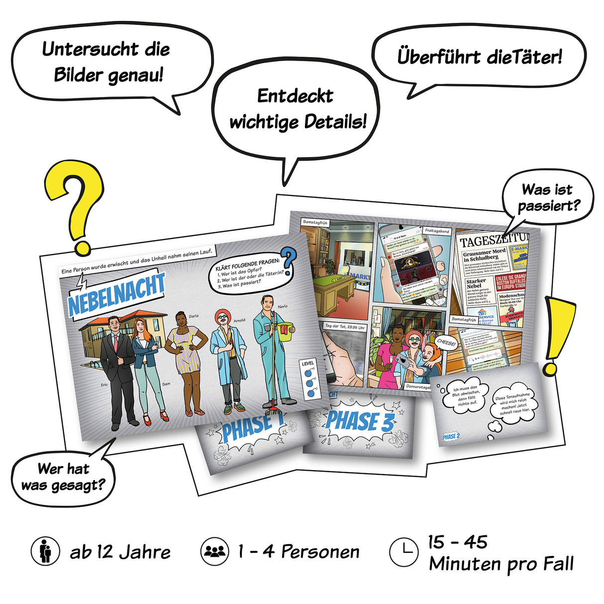 Soupçonné : de tueurs et de chats - Jeu de crime