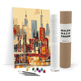 New York Skyline - Malen nach Zahlen