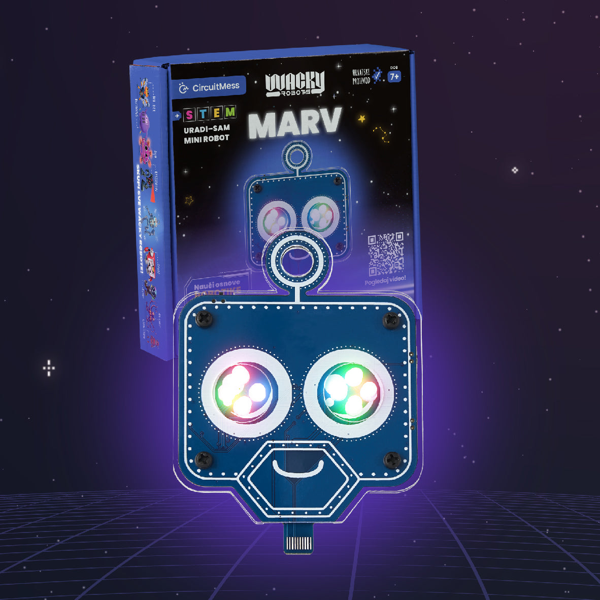 Marv - Wacky Robot - Elektronik Bausatz