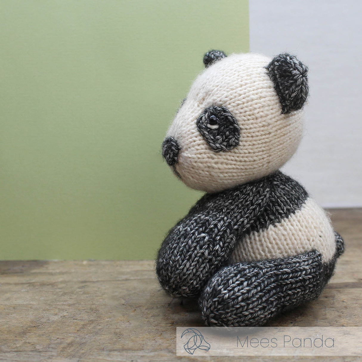 Panda Mees - ensemble à tricoter