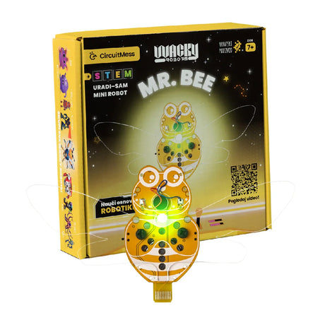 CircuitMess Mr. Bee - Wacky Robot - Elektronik Bausatz CRTMWRBEE