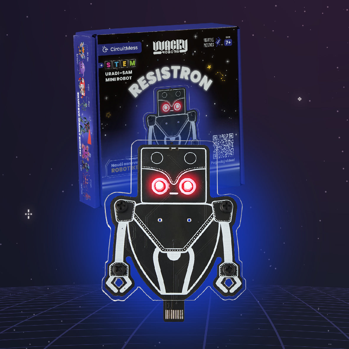 Resistron - Wacky Robot - kit électronique