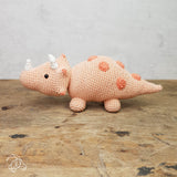 Dinosaure Tricératops - kit de crochet