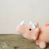 Dinosaure Tricératops - kit de crochet