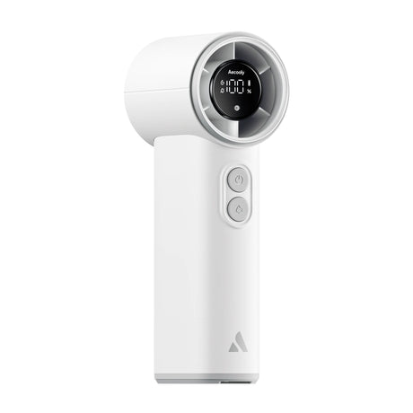 Aecooly Cold Air - Tragbarer Handventilator mit Sprühnebel Funktion AEC-PM02-WHT