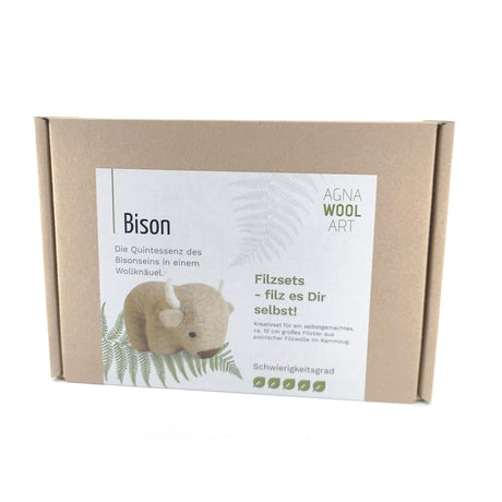 Bison - Bastelset Filz