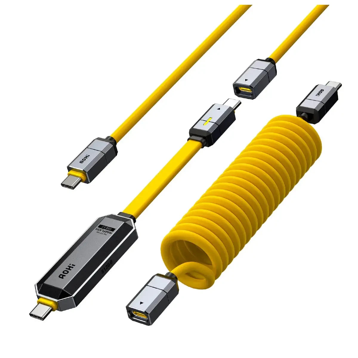 The Future Magflash 2-in-1 Charging & 512GB Data Storage - Kabel