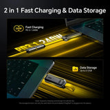 The Future Magflash 2-in-1 Charging & 512GB Data Storage - Kabel