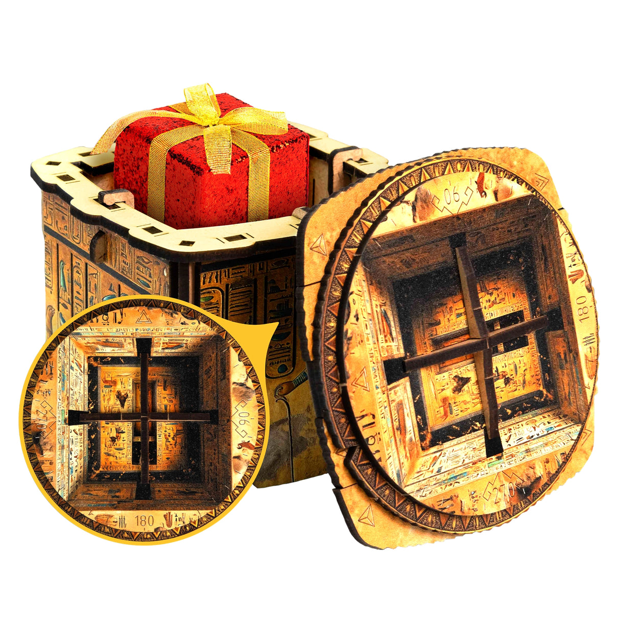Art Secret Box "The Lock" - Rätselbox