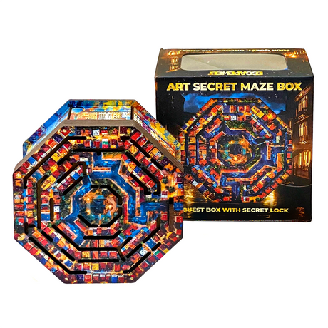 Art Secret Box "Maze" - Rätselbox