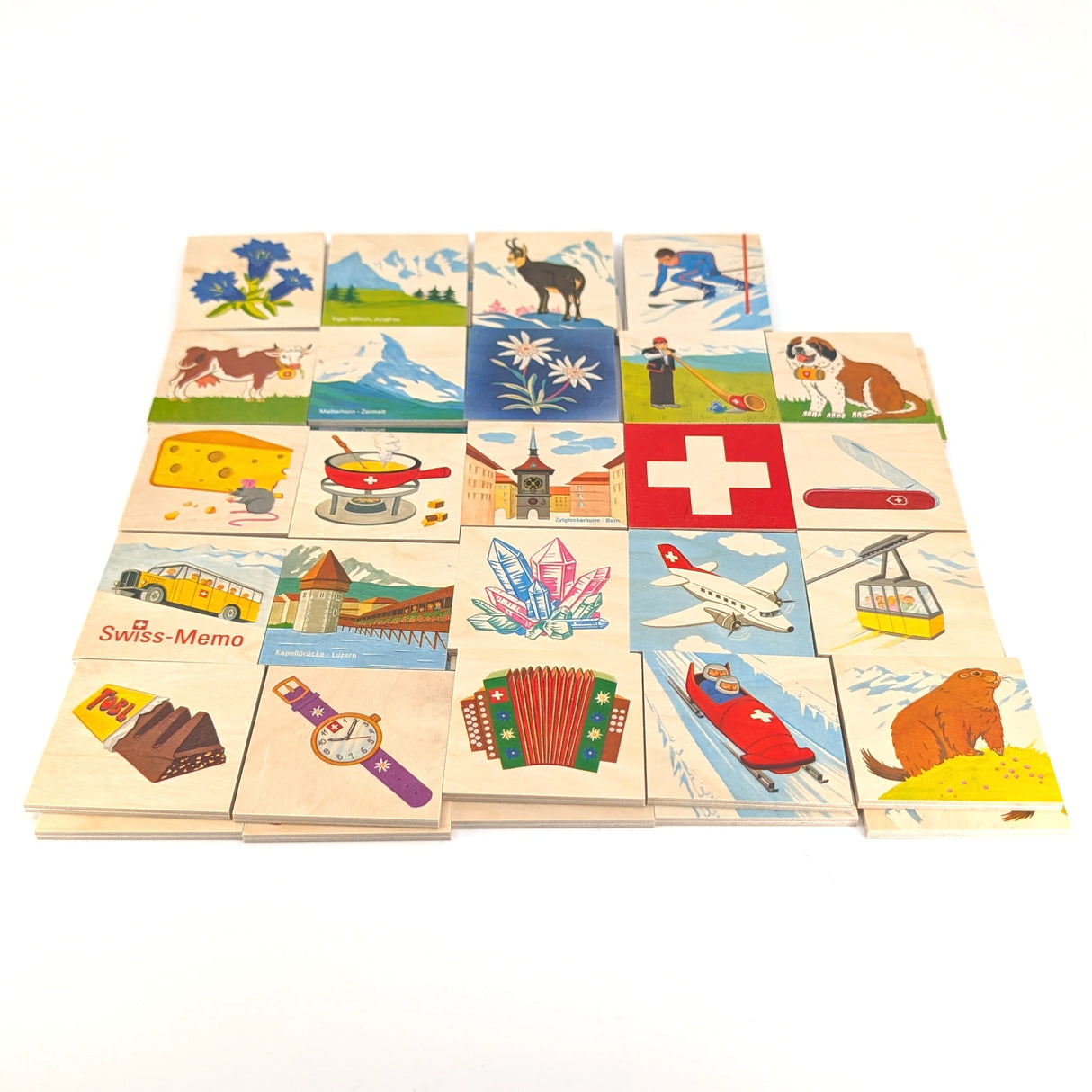 Swiss Memo - Memory Spiel