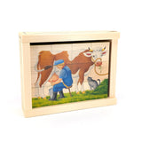 Bauernhof (12 Würfel) - Würfelpuzzle