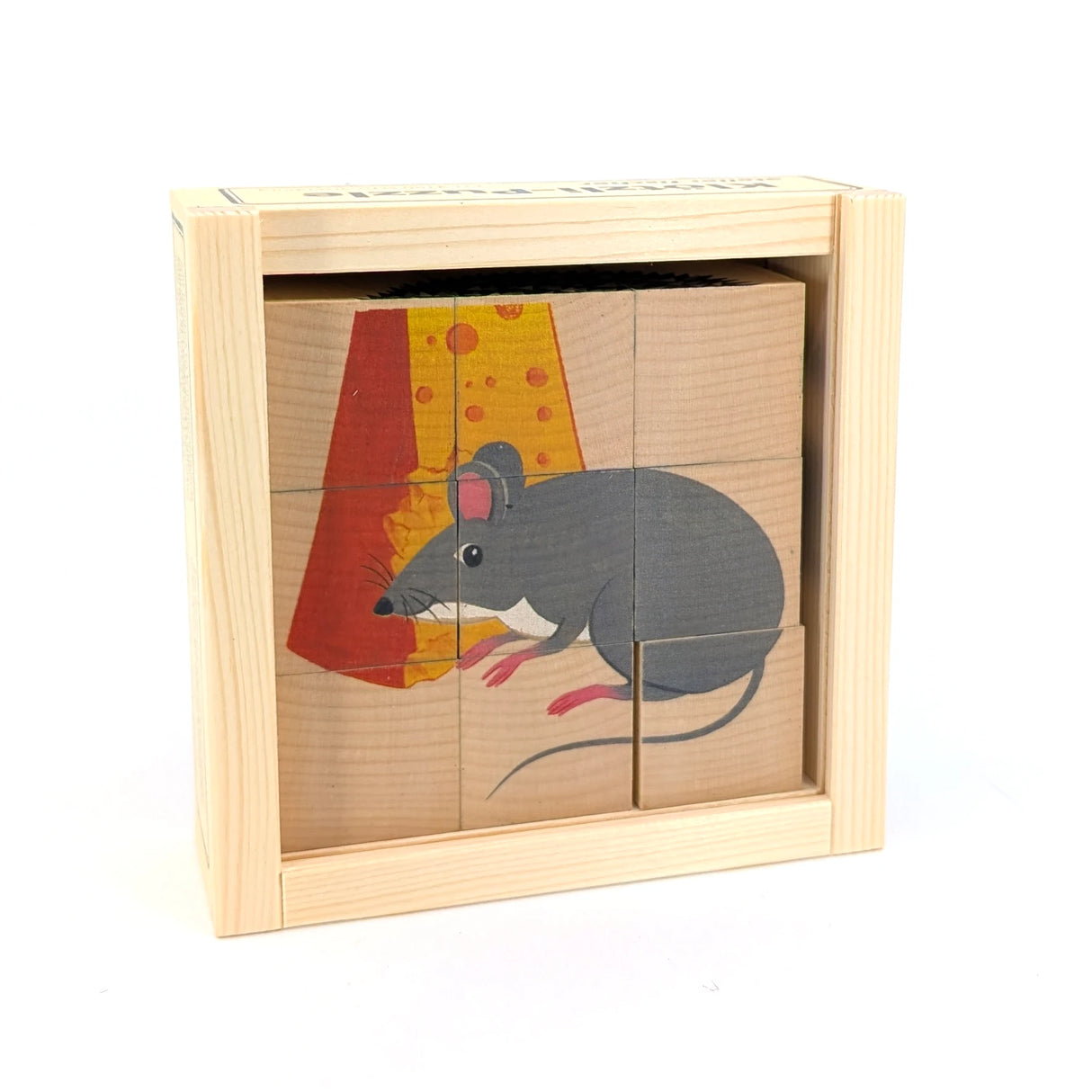 Haustiere (9 Würfel) - Würfelpuzzle