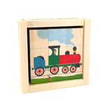 Verkehr (9 Würfel) - Würfelpuzzle