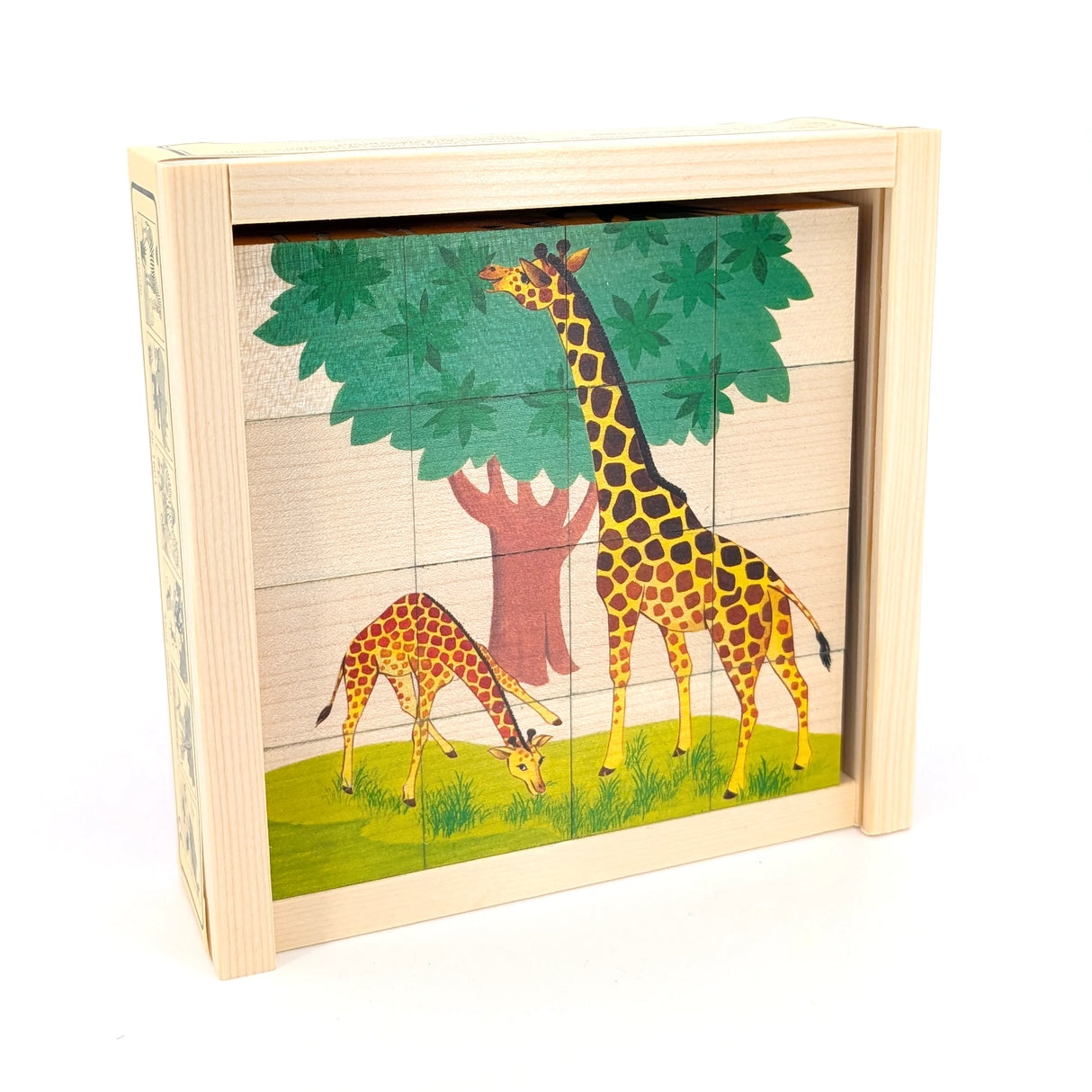 Wildtiere (16 Würfel) - Würfelpuzzle