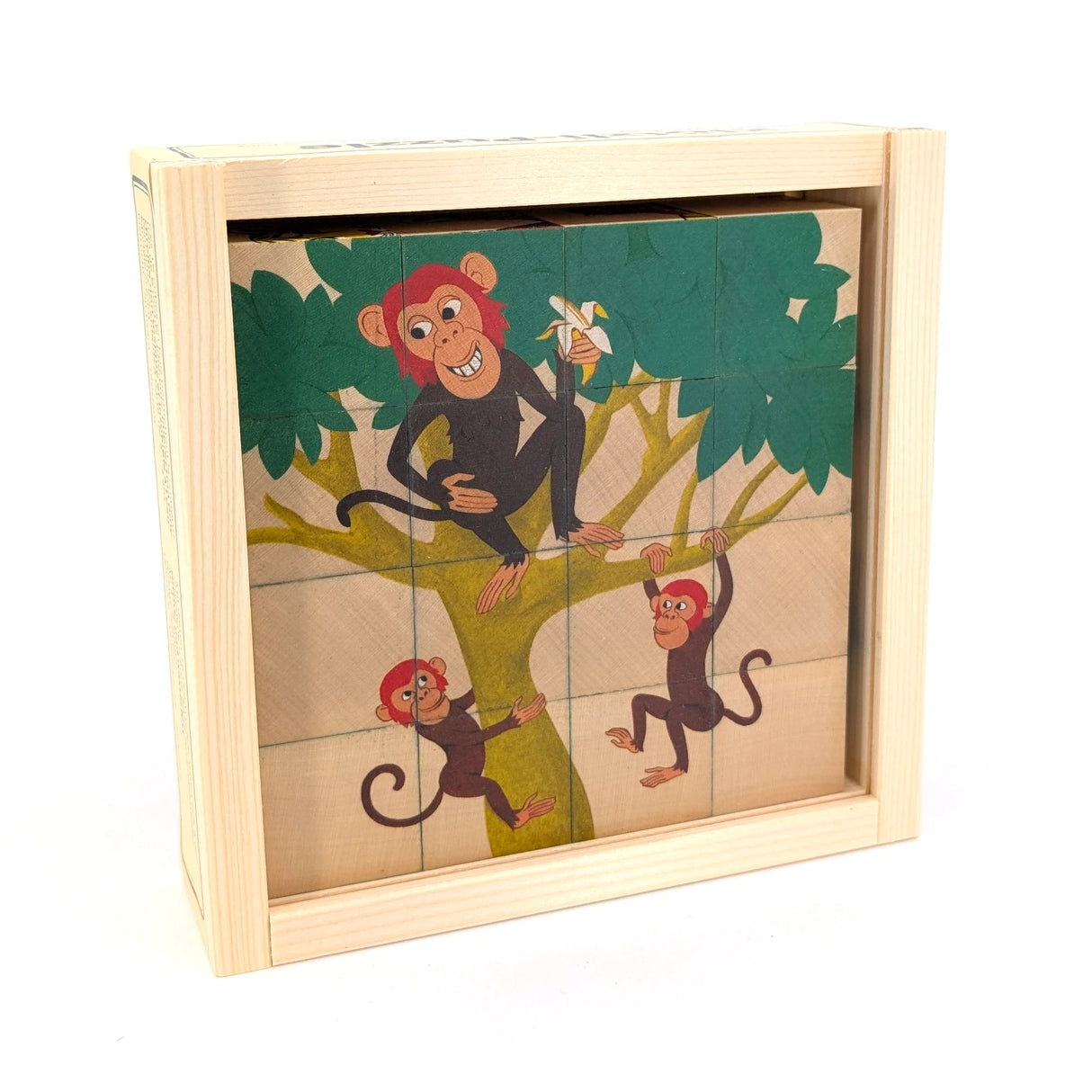 Wildtiere (16 Würfel) - Würfelpuzzle