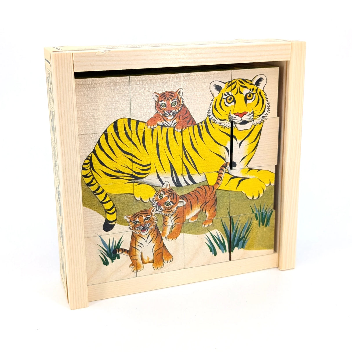 Wildtiere (16 Würfel) - Würfelpuzzle