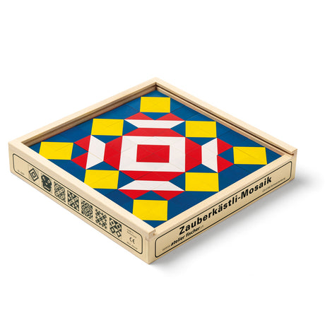 Mosaik "Zauberkästli" (64 Würfel) - Holzspielzeug