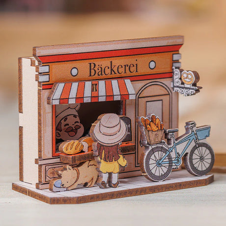 Bäckerei Magnet - Bausatz
