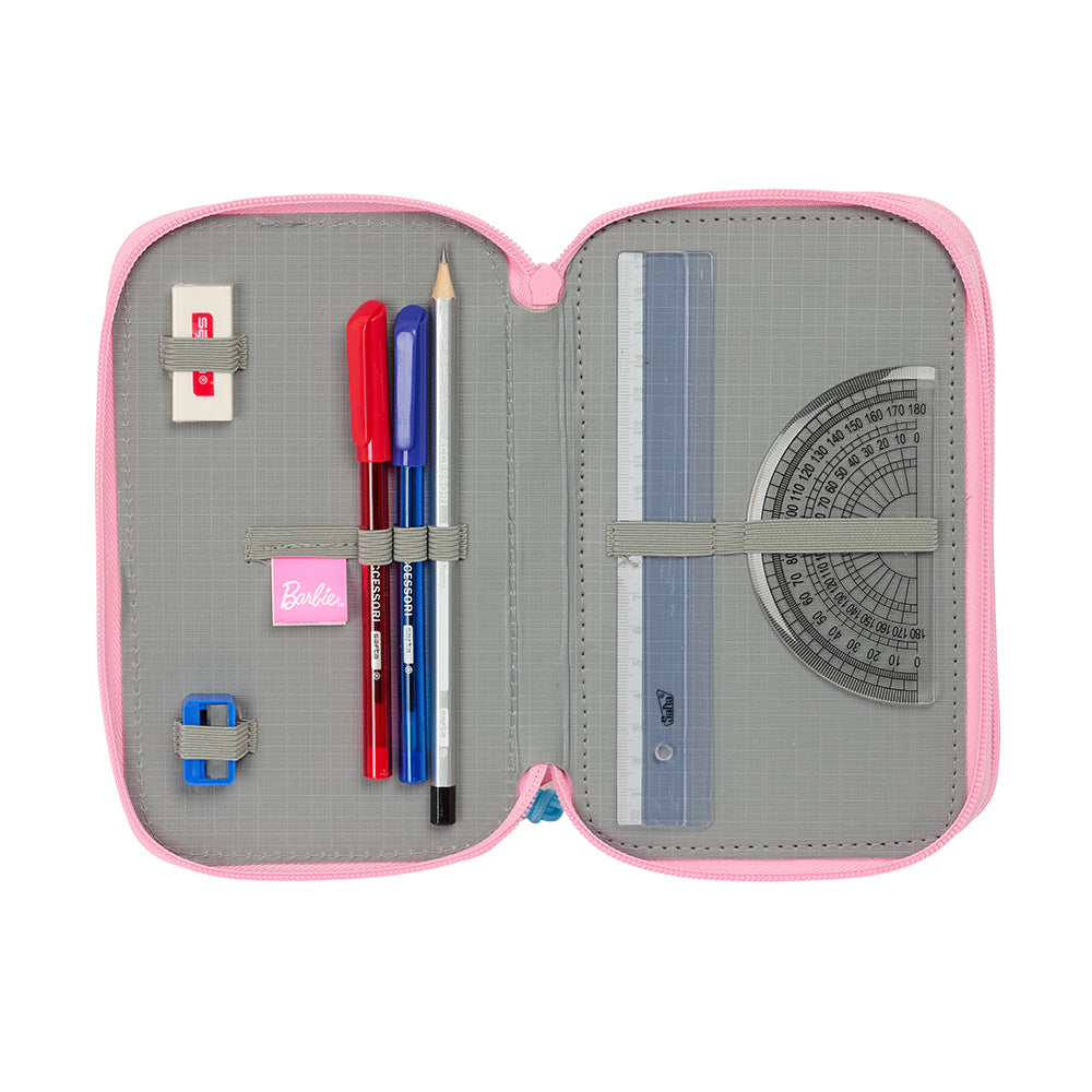 Barbie "Painterly" - Etui inkl. Stifte, Spitzer, Lineal und Radiergummi (37 Teile)