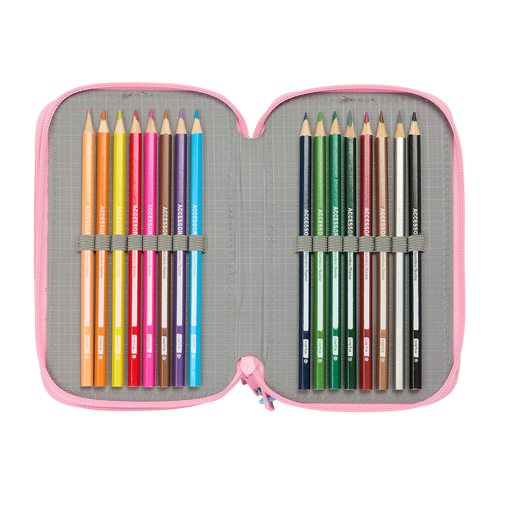 Barbie "Painterly" - Etui inkl. Stifte, Spitzer, Lineal und Radiergummi (37 Teile)