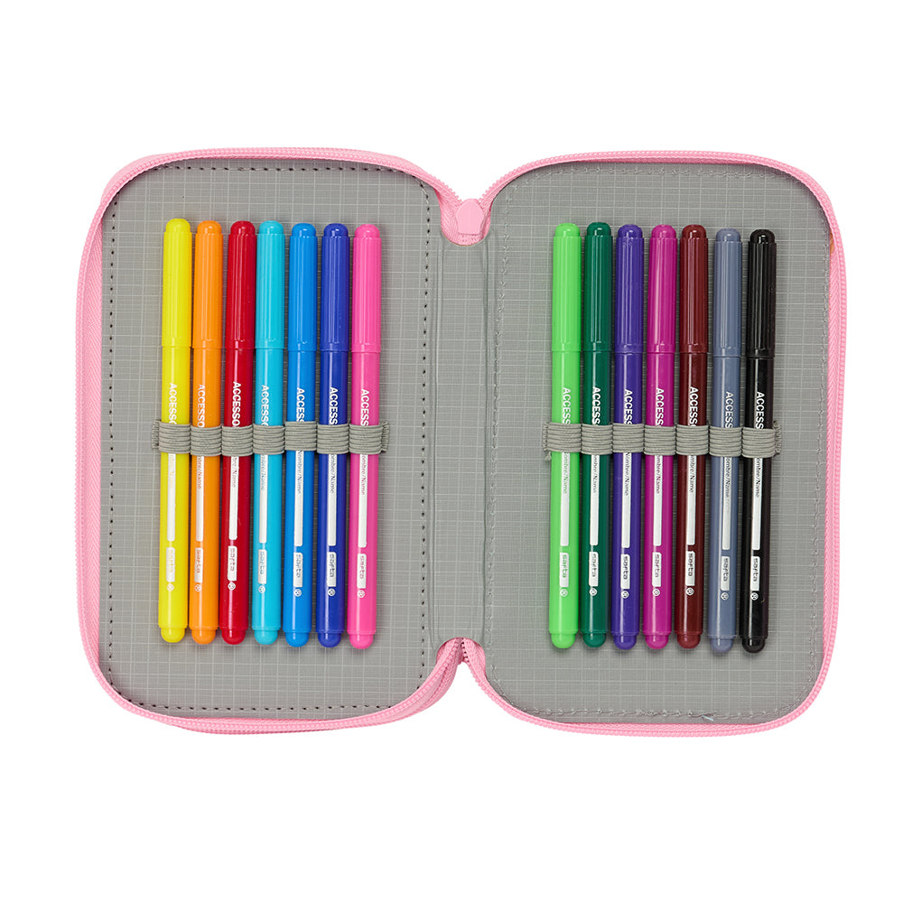 Barbie "Painterly" - Etui inkl. Stifte, Spitzer, Lineal und Radiergummi (37 Teile)
