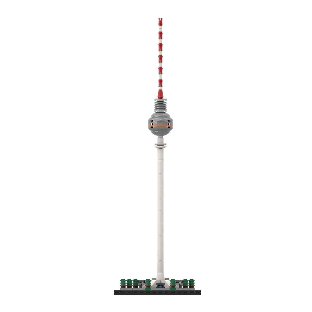 Berliner Fernsehturm - Klemmbausteine