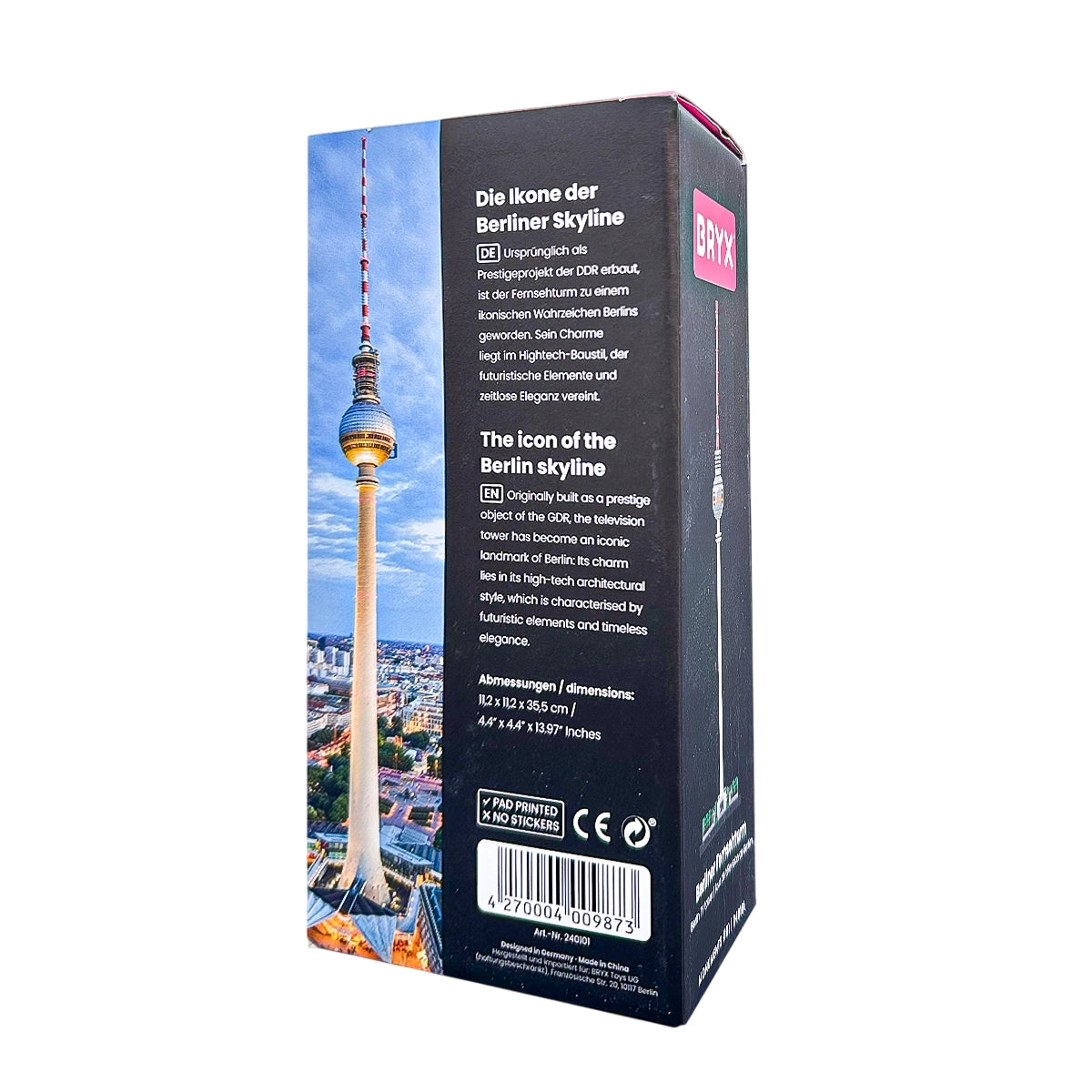 Berliner Fernsehturm - Klemmbausteine