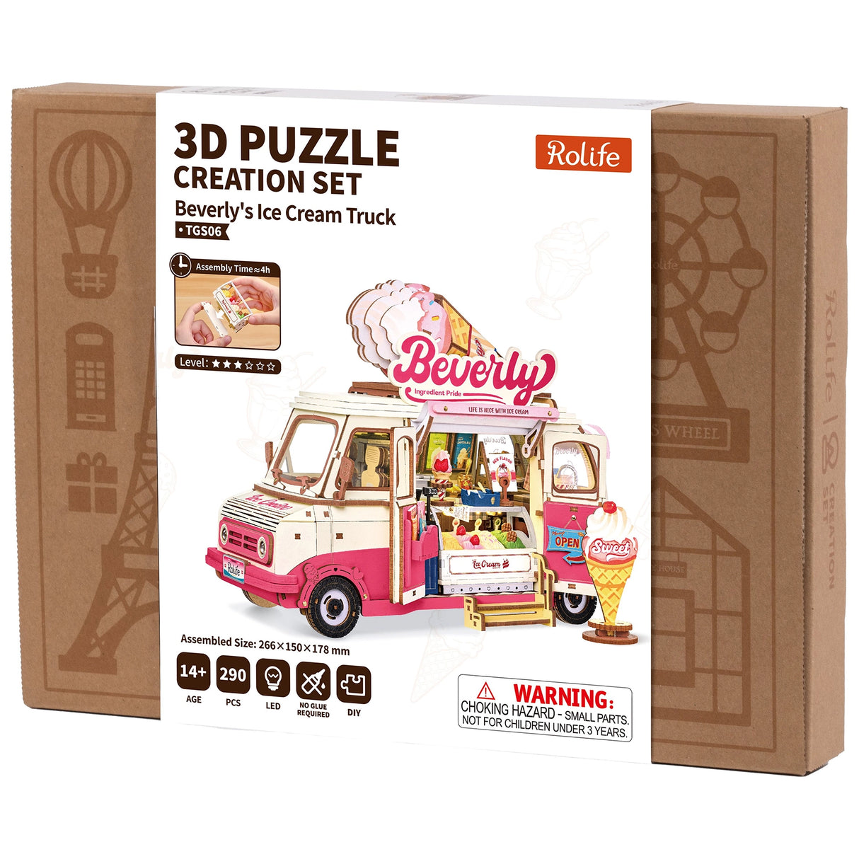 Beverly's Ice Cream Truck - Diorama