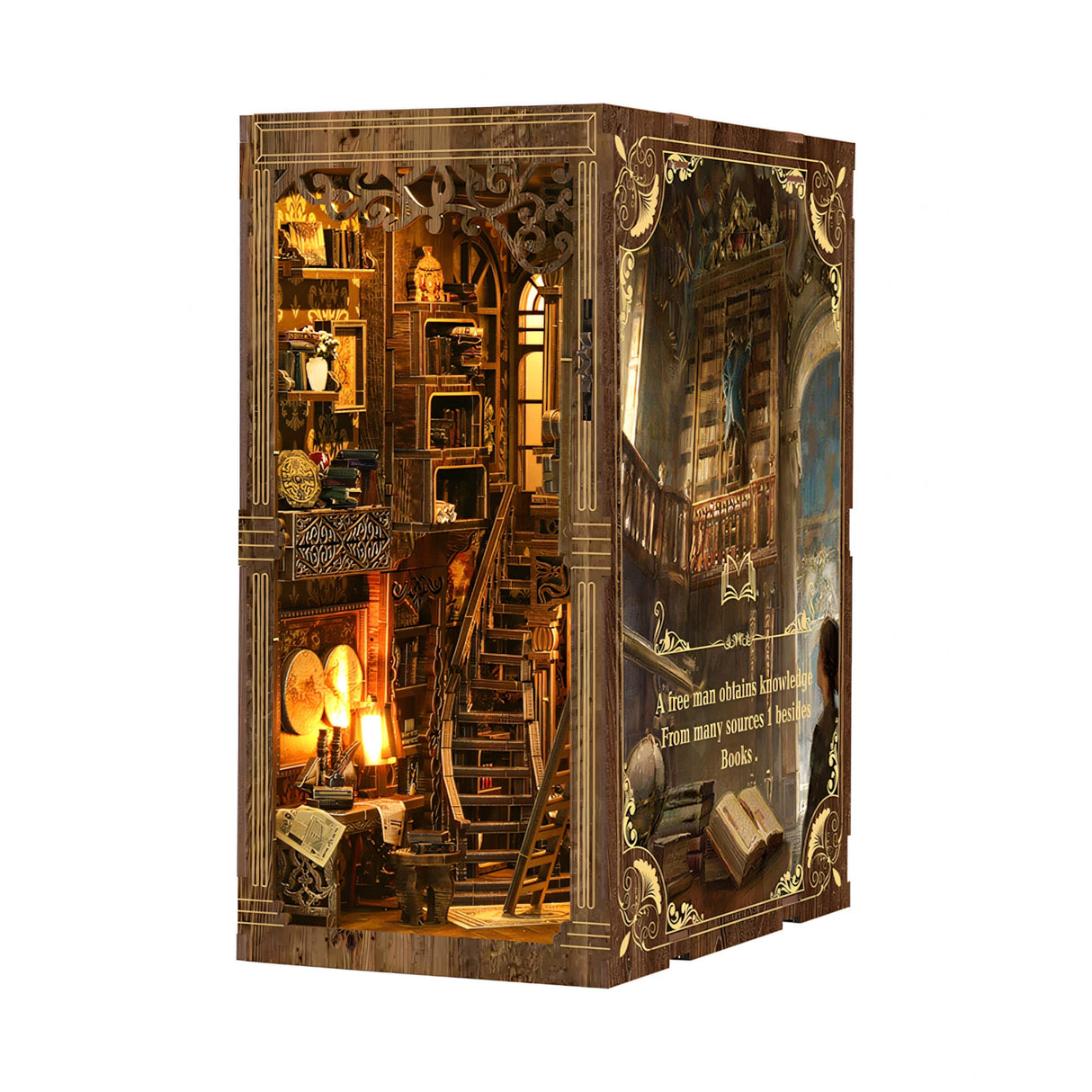 Die antike Büchersammlung - Book Nook