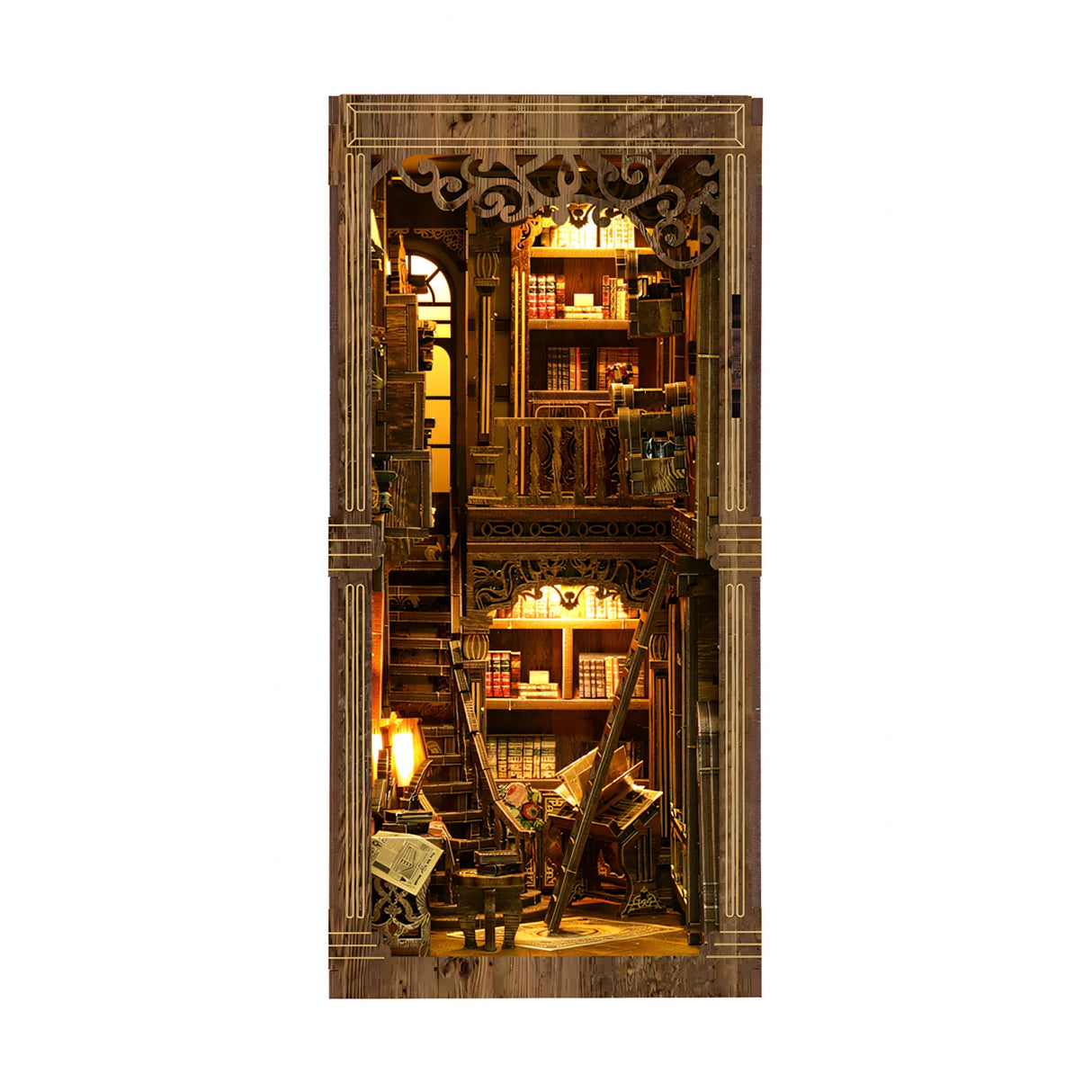 Die antike Büchersammlung - Book Nook